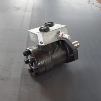 Hydraulimoottori + paineenrajoitusventtiili Hydro35 lietepumppuun