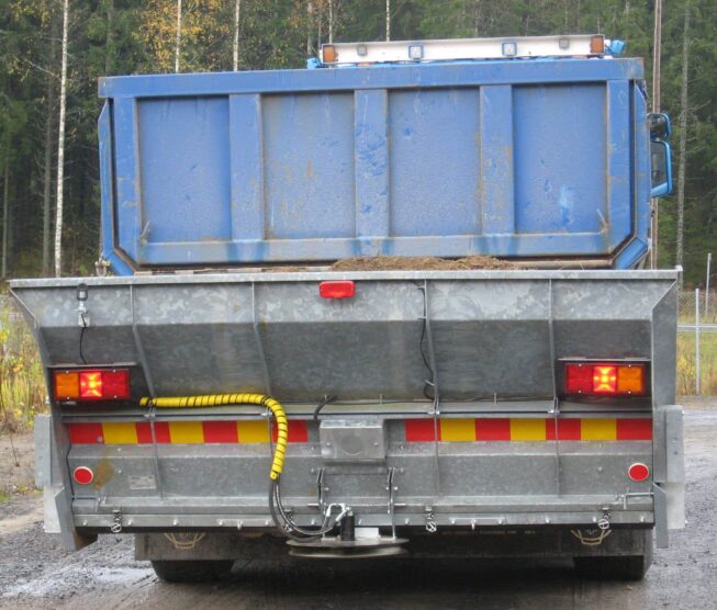 AJO T270-kuorma-auton tela- ja lautashiekoituslaite - Image 3